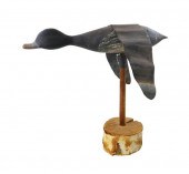 FLYING DUCK DECOY, A STICK-UP
