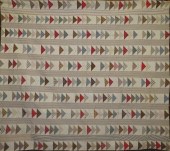 FLYING GEESE PATTERN QUILTca.