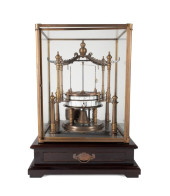 FLYING PENDULUM SKELETON CLOCK