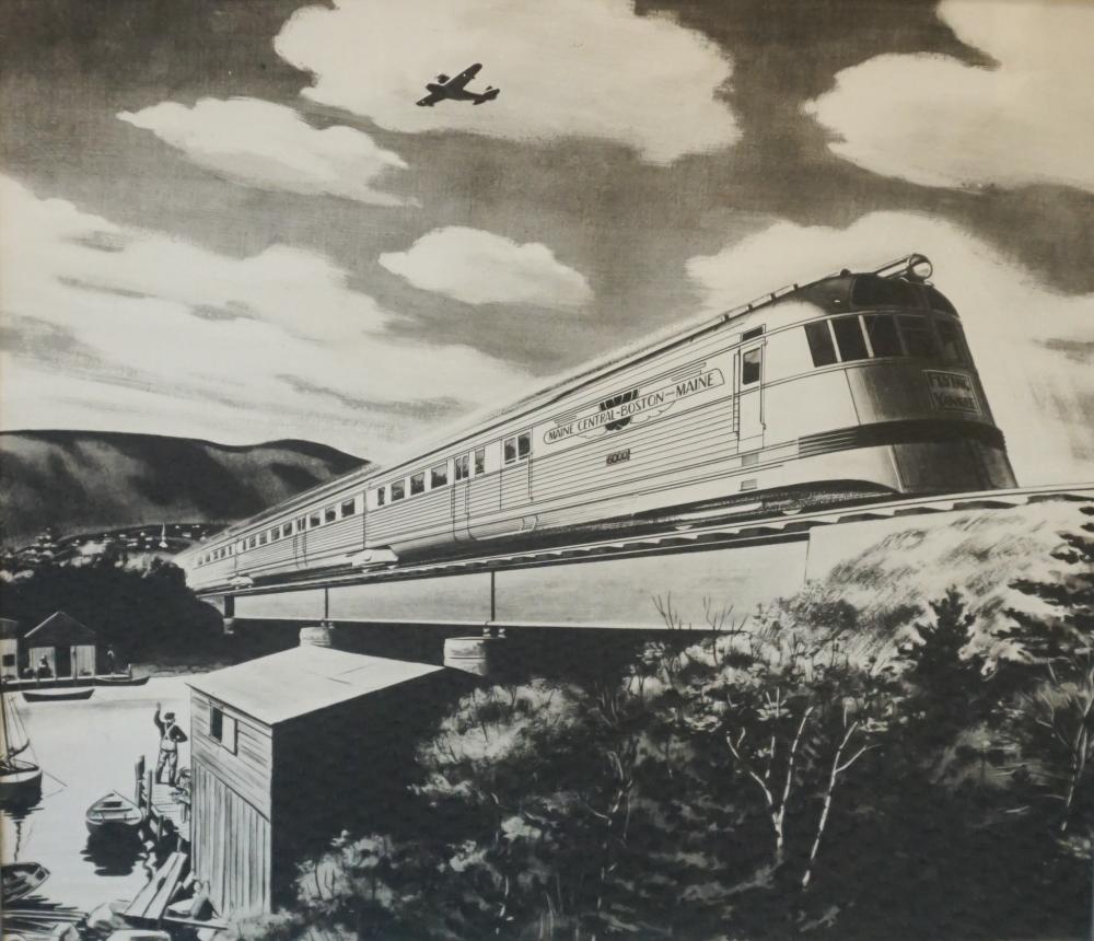 FLYING YANKEE, OFFSET LITHOGRAPH,