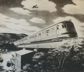 FLYING YANKEE, OFFSET LITHOGRA