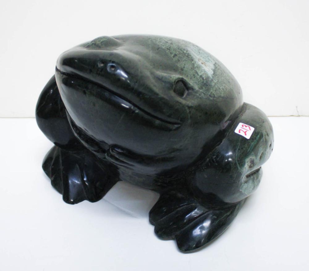 FLYNT CODY CARVED GREEN STONE