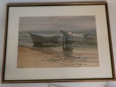 FM LAMB SEASCAPE PAINTINGFine