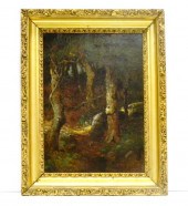 F.M. Spooner  oil on board  19