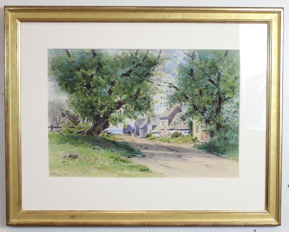 F.O. WILLIAMS WATERCOLOR ON