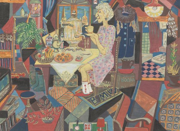 FOFA (RUSSIAN, 20TH CENTURY) 7" x 9