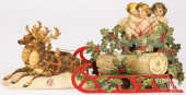 FOLD OUT CHRISTMAS ADVERTSING