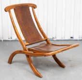 FOLDING DECK LOUNGE CHAIR WITH