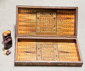 FOLDING GAMEBOARD.  European