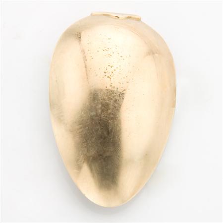 Folding Gold Travel Spoon,