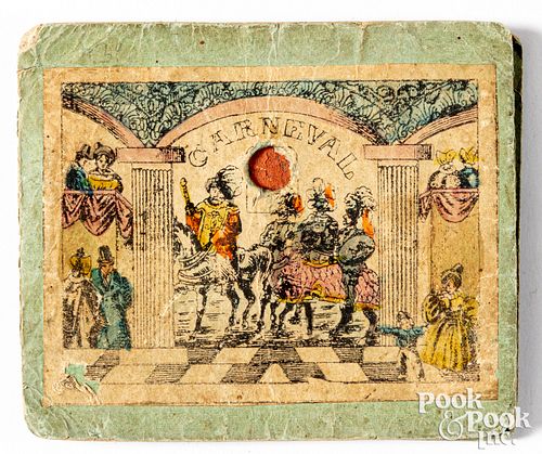 FOLDING LITHOGRAPHED CARNEVAL