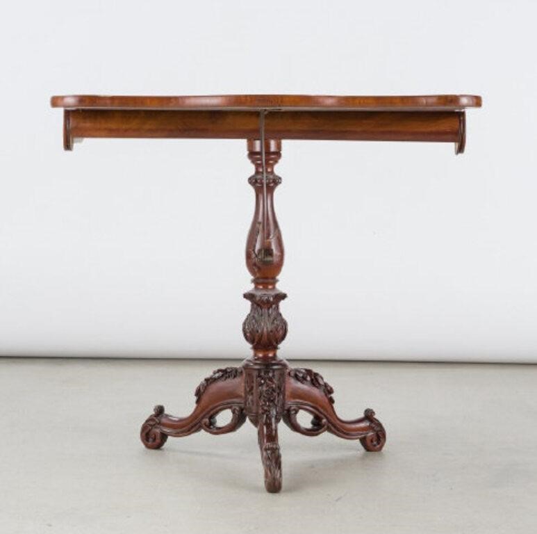 FOLDING MAHOGANY OCCASIONAL