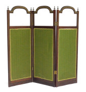 FOLDING SCREEN, THREE SECTION,