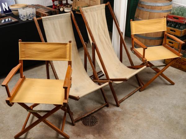FOLDING SLING DECK AND DIRECTOR'S