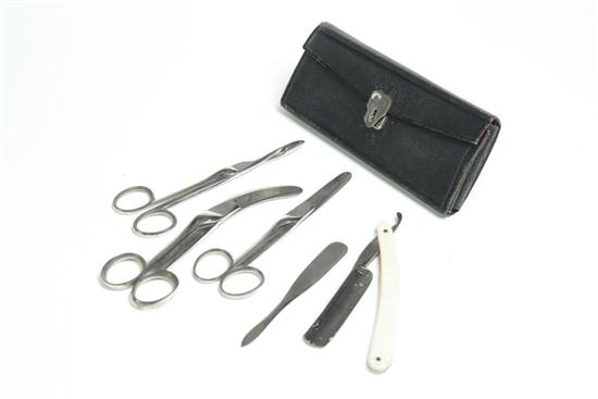 FOLDING SURGICAL KIT.  France  19th
