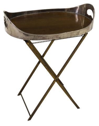 FOLDING TEA TABLE WITH ALMAZAN