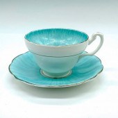 FOLEY BONE CHINA LIGHT BLUE FL