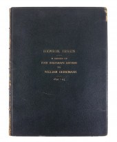 FOLIO OF (4) HENRIK IBSEN (182
