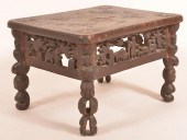 FOLK ART 18TH CENTURY WALNUT C