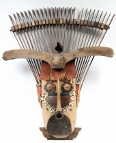 FOLK ART ASSEMBLAGE - 'Head Ma