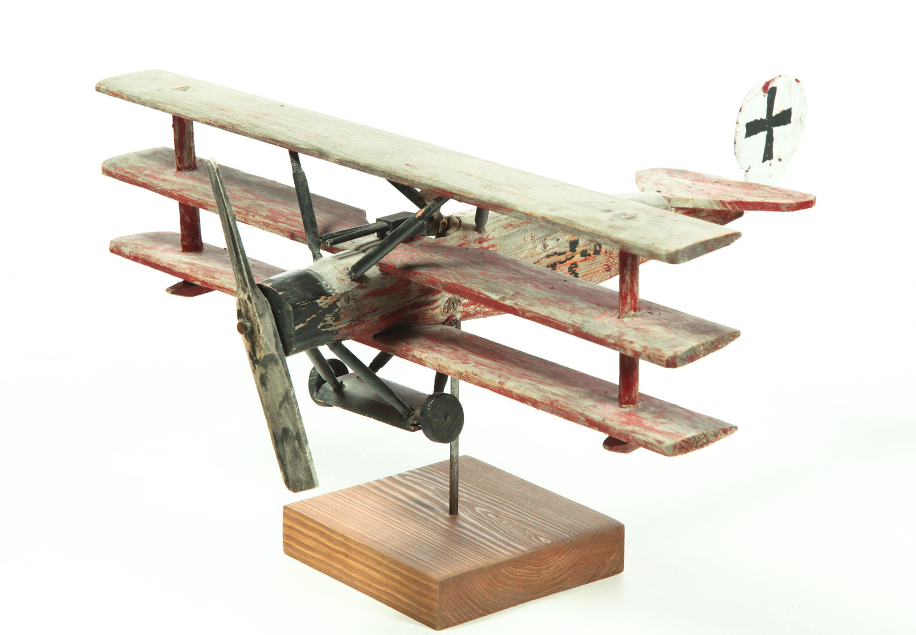 FOLK ART BIPLANE.  American  2nd
