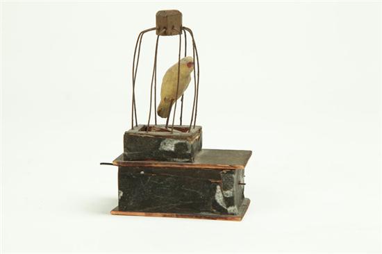 FOLK ART BIRDCAGE.  European 
