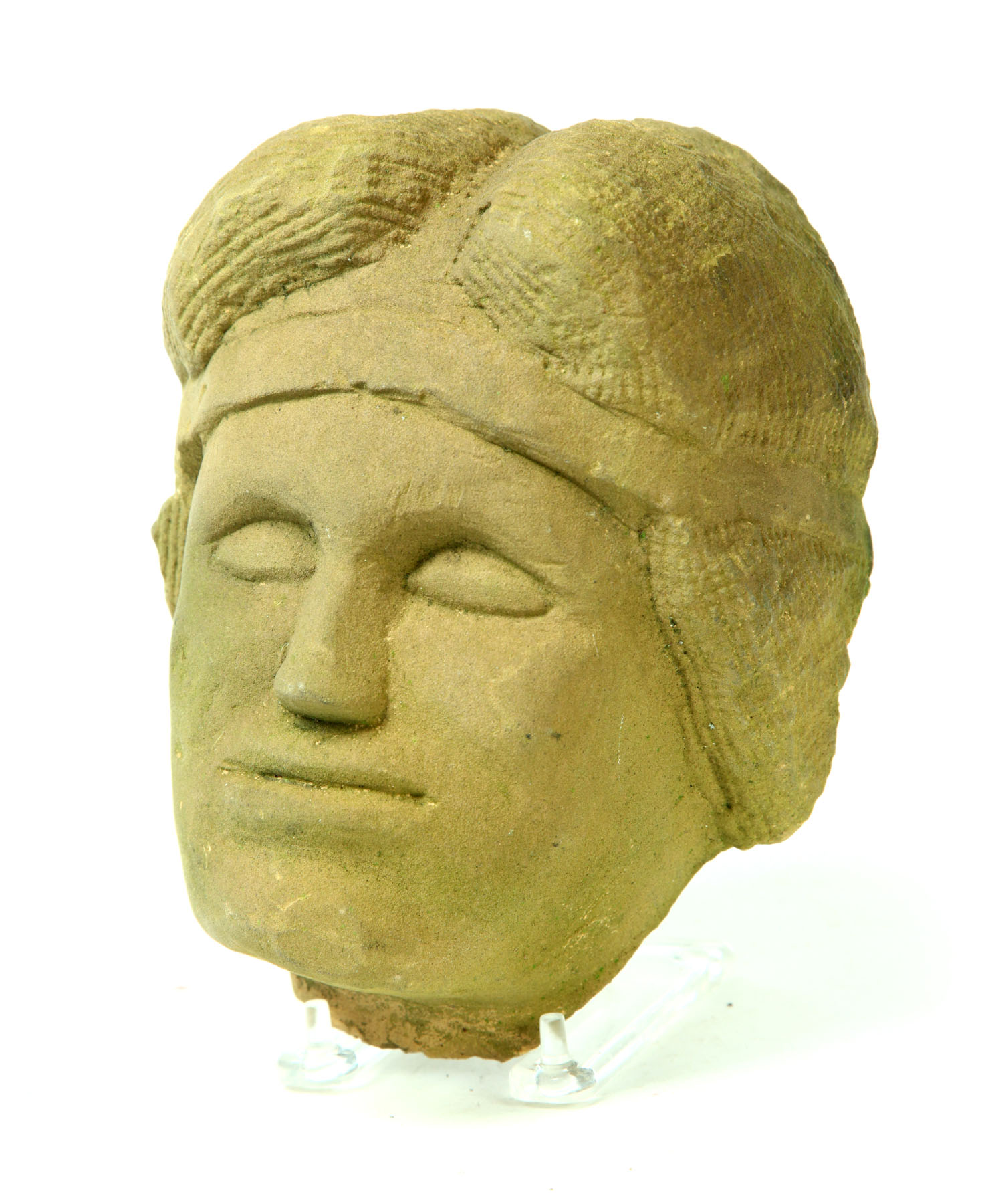 FOLK ART BUST BY ERNEST