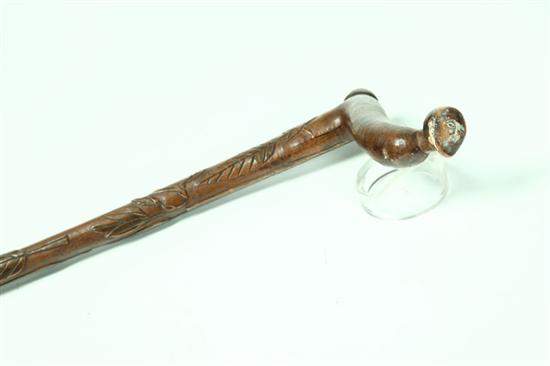 FOLK ART CANE.  American  1924 