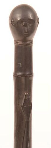 FOLK ART CARVED AND LACQUERED