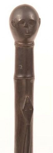 FOLK ART CARVED AND LACQUERED