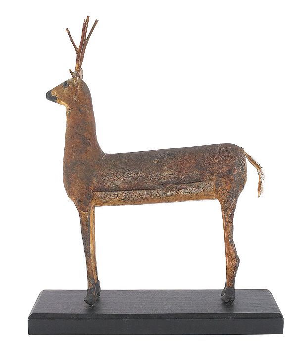 Folk art carved and painted