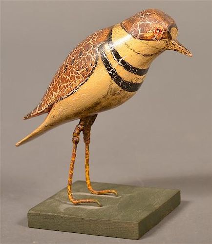 FOLK ART CARVED AND PAINTED
