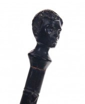FOLK ART CARVED BLACK AMERICAN