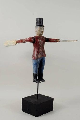 FOLK ART CARVED & PAINTED