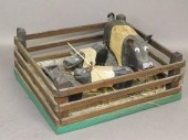 FOLK ART CARVED PIG PEN BY LUK
