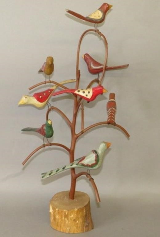 FOLK ART CARVED & POLYCHROME
