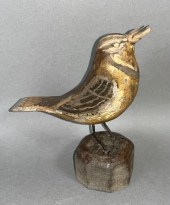 FOLK ART CARVED & POLYCHROME P