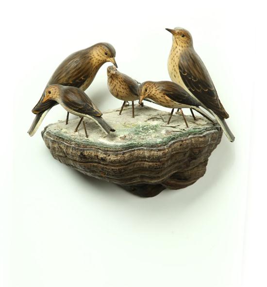 FOLK ART CARVING.  American  20th