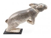 FOLK ART CARVING OF A JUMPING
