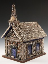 FOLK ART CHURCH MODEL - Maine-