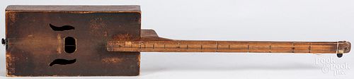 FOLK ART CIGAR BOX STRINGED