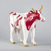 FOLK ART COW BY AIMÉ DESMEULES
