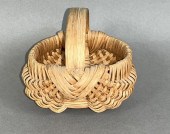 FOLK ART CRAFTED OAK SPLINT OR