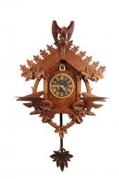 FOLK ART CUCKOO CLOCK Cuckoo C