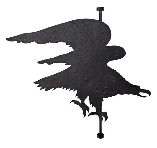 FOLK ART CUT SHEET IRON EAGLE