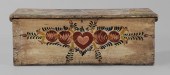 Folk Art Decorated Blanket Che