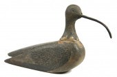 FOLK ART DECOY - Handcarved Cu
