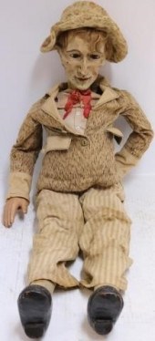 FOLK ART DOLL BY SIEBE BAKER F