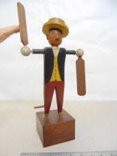 FOLK ART FIGURAL WHIRLIGIG, MA