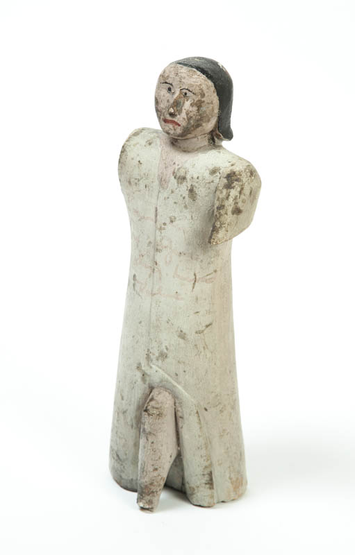 FOLK ART FIGURE.  American or